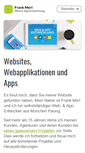 Mobile Screenshot of frankmerl.de